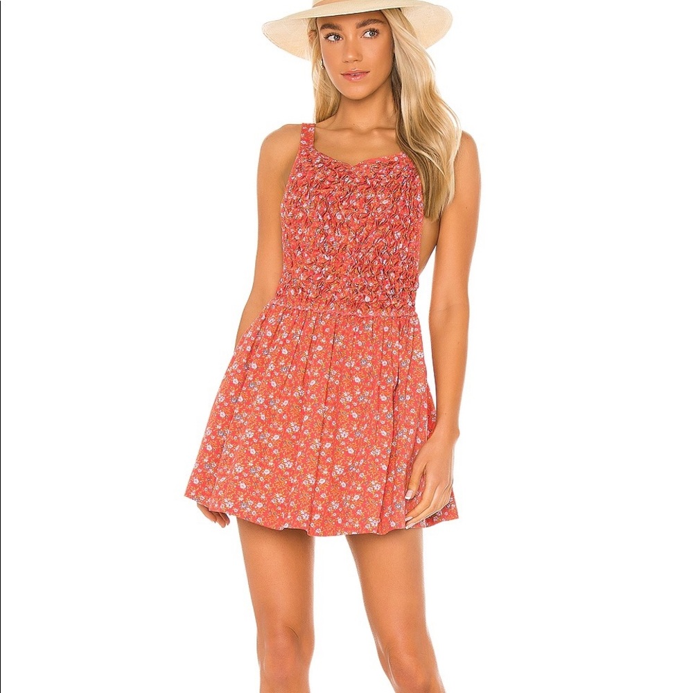 Free people Petunia mini in poppy